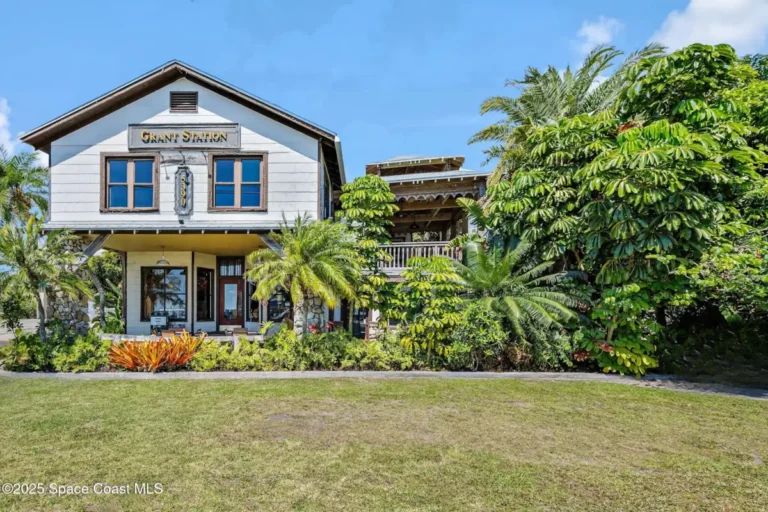 Listed On The National Register Of Historic Places! Circa 1893 For Only $1,100,000 In Grant-Valkaria, Florida!