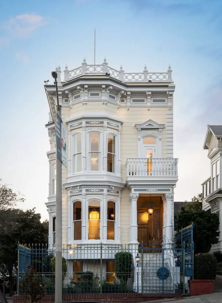 Check The Private Garden! Circa 1877 Victorian In San Francisco, California Listed For Sale!