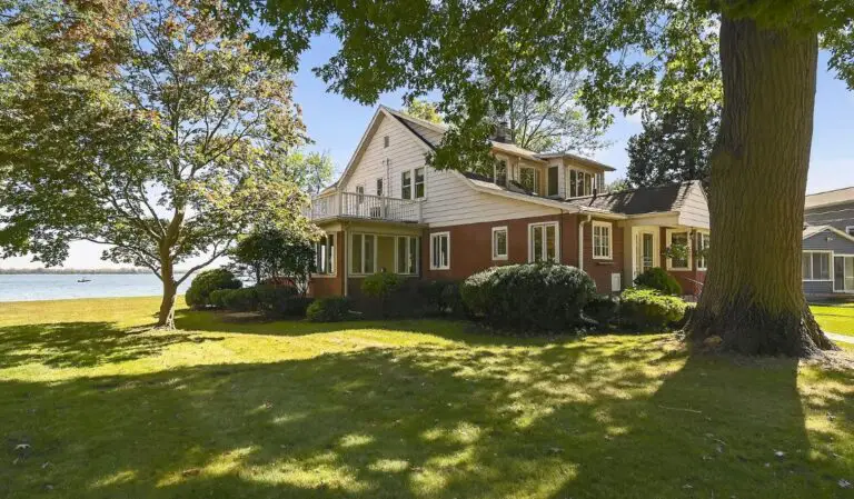 Check Out That Cozy Fireplace! Circa 1893 Home In  Grosse Ile, Michigan For $849,900!