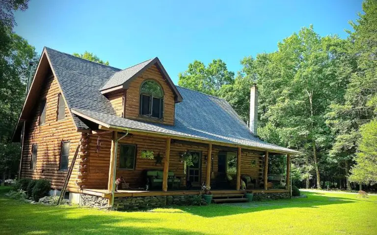 Cabin In The Woods! Log Cabin On 5.7 Acres In Olivebridge, New York For Only $890,000!