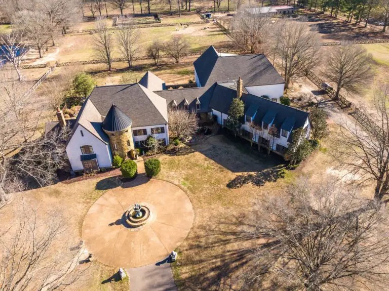 48 Massive Acres! 10-Bedroom Great Manor In Collierville, Tennessee For $3,995,000!