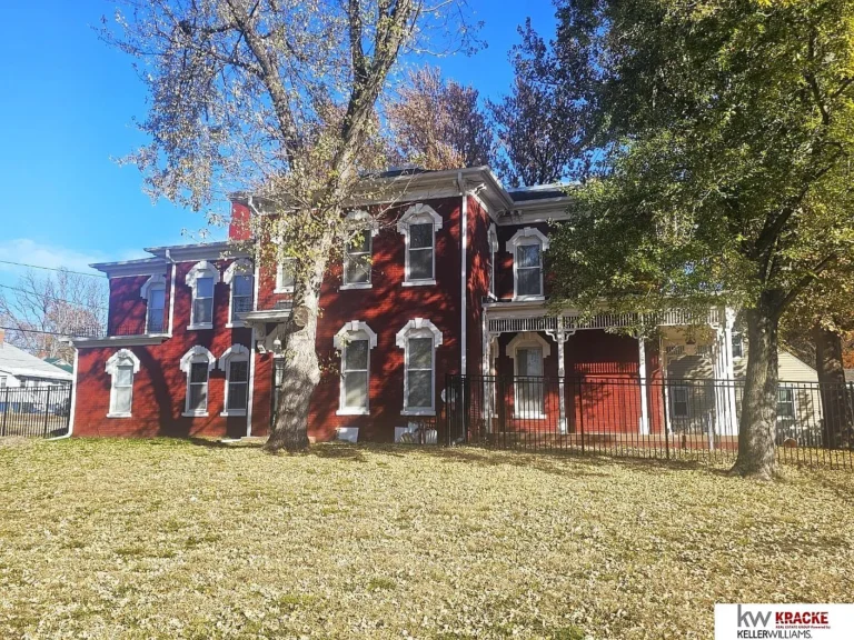 Check out those brick walls! Massive rooms! C. 1878 in Nebraska. $200,000.