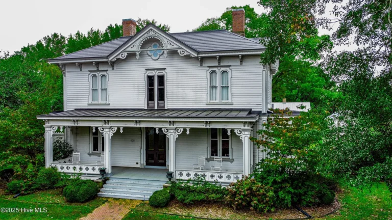 Masterpiece! The 1875 Italianate David A. Barnes House In North Carolina For $525,000!