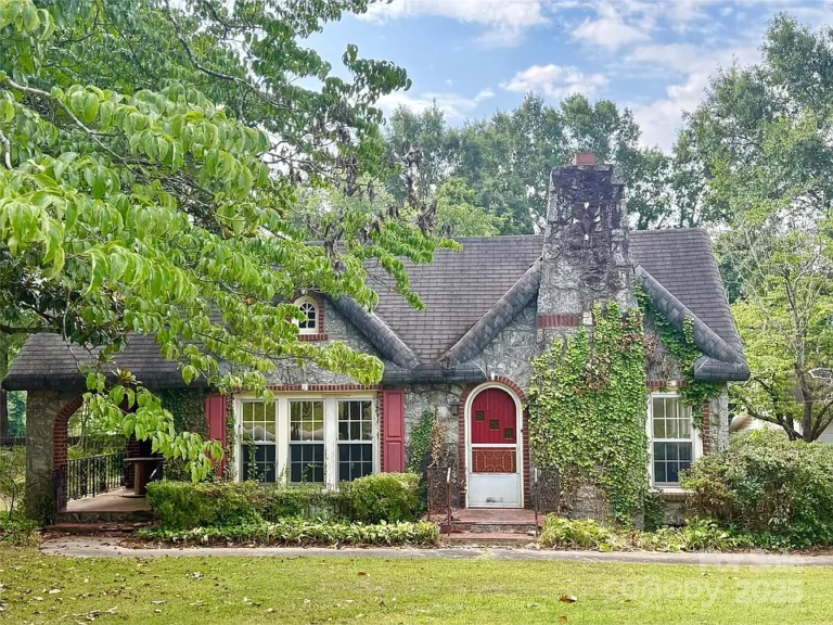 Check out the stonework!! C. 1939 Tudor on nearly an acre in NC. $175,000.