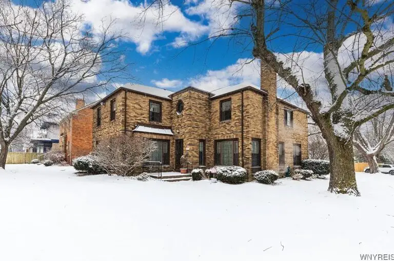 Built To Last Forever! Circa 1939 All-Brick House In Buffalo, New York State For $499,900!