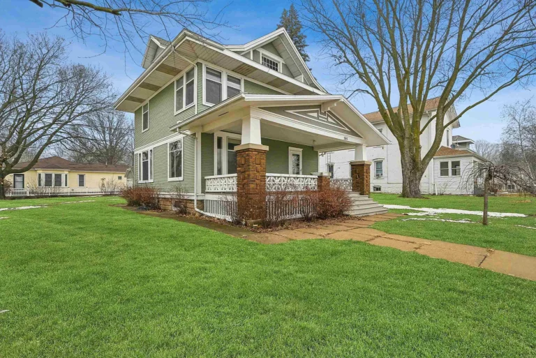 Beautiful woodwork! Great porch! C. 1923 in Waverly. $199,900.