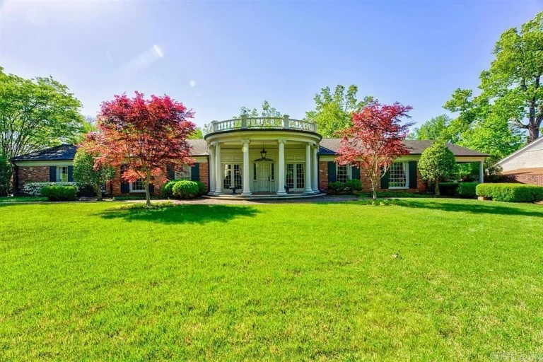 A lot of house for the money! Three acres in Arkansas. $575,000.