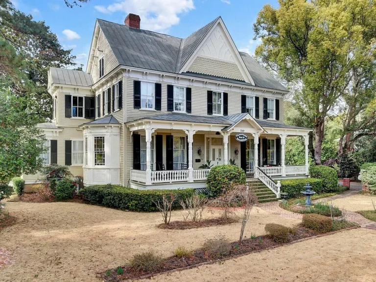 Check out the stained glass!! C. 1889 Victorian in South Carolina. $1,799,000.