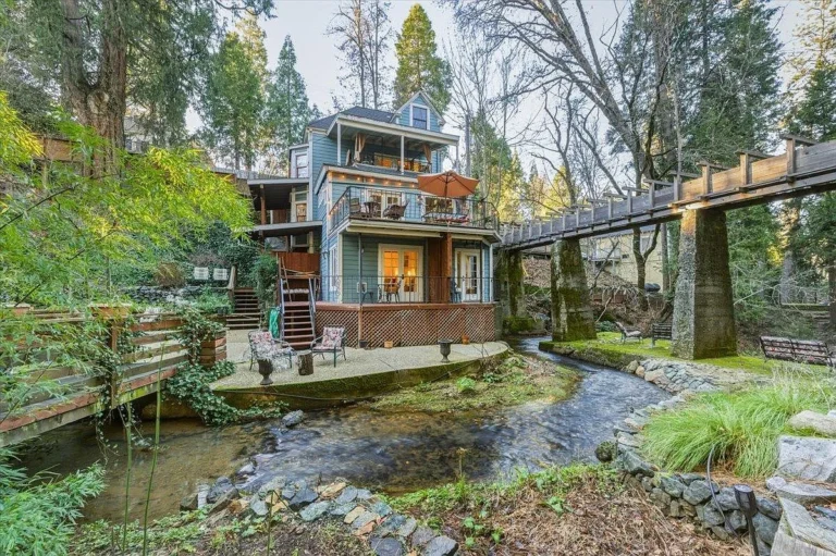 Historic Victorian charm and creek views! C. 1861 in Nevada City. $1,949,000.