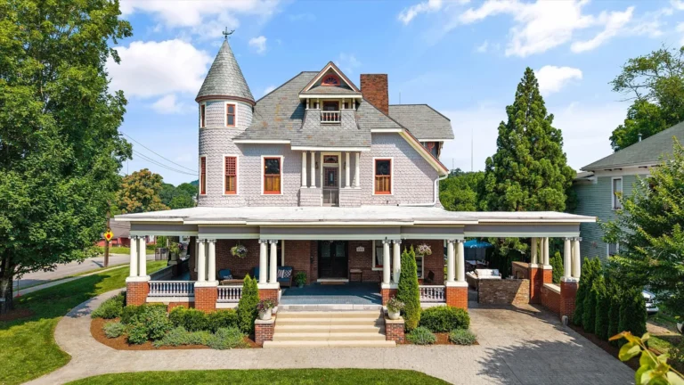 Magnificent Foyer! C. 1889 Queen Anne Victorian in Tennessee. $1,949,999.