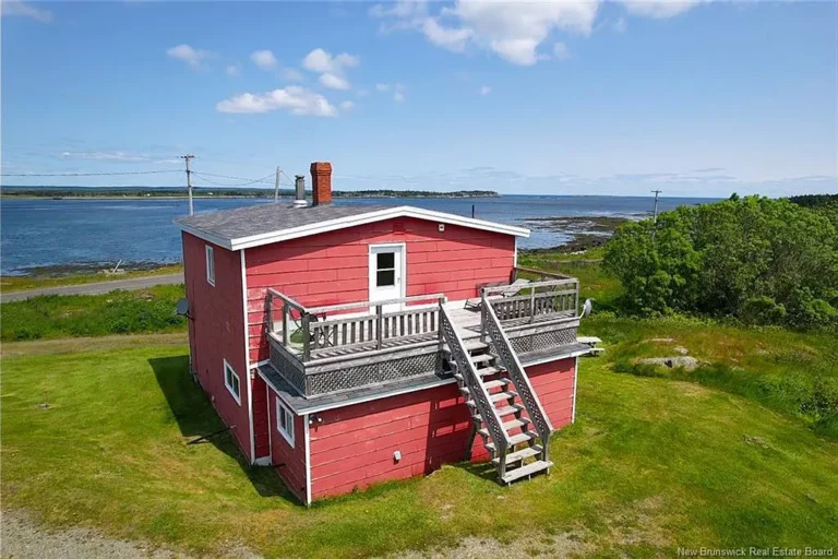 Ocean views from every window! C. 1902 on White Head Island. $180,000.