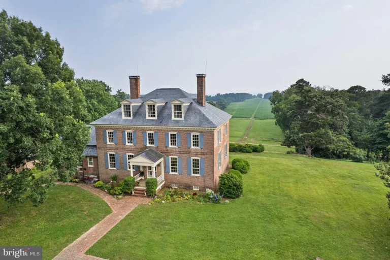 Check out the paneling!! C. 1755 Georgian Manor on 490 acres in Maryland. $20,000,000.