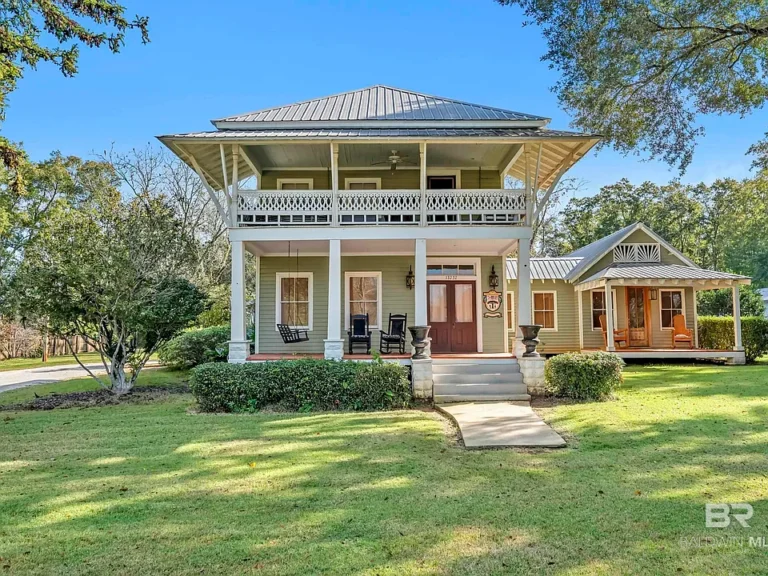 Pretty porches and a pool! Over 2,700 sq. ft. in AL. $659,000.