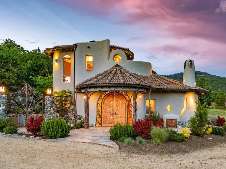Check out the curves! Byzantine-style masterpiece on 708 acres in Oregon. $4,500,000.
