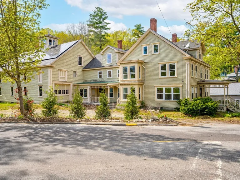 Check out the barn!! 10 bedrooms in Maine. $395,000.