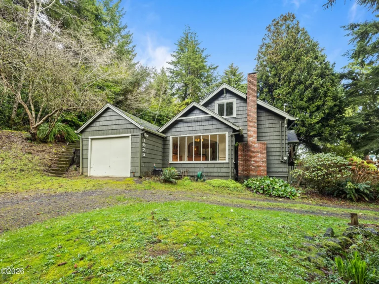 Check out the bay views!! 1.39 private acres in Oregon. $325,000.