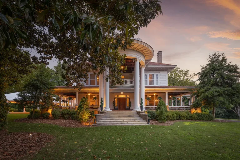 Check out that grand staircase!! C. 1912 estate on 10 acres in North Carolina.