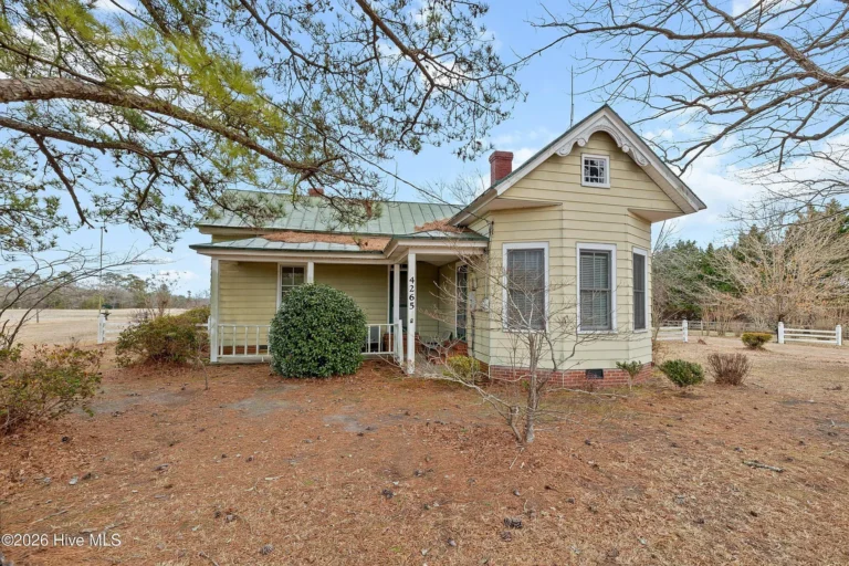 Pretty porch and setting! C. 1910 in Rocky Mount. $125,000.