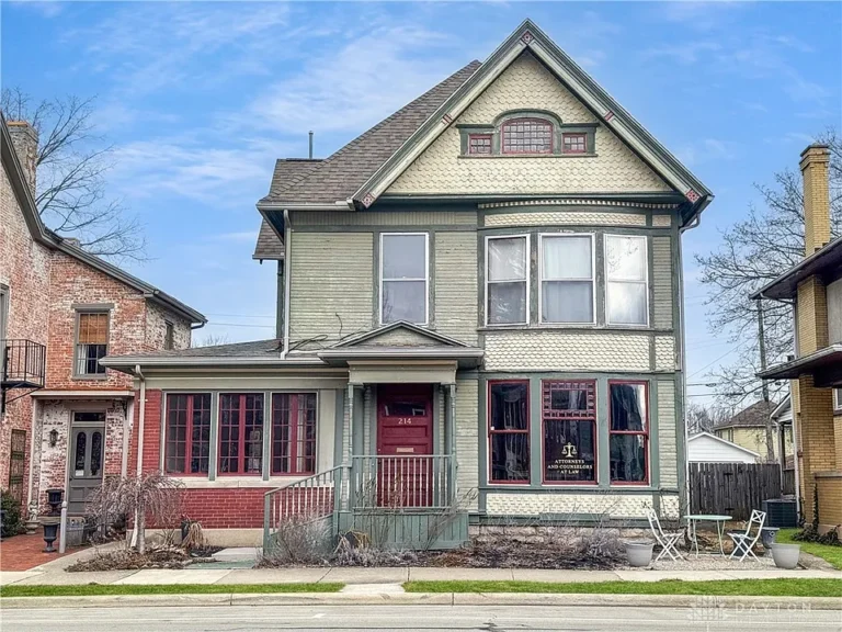 Pretty balcony and porch! 3-bedroom historic home in OH. $289,900.