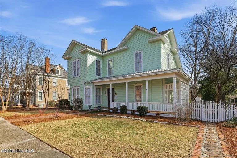 Great downtown location! Historic charm on a large lot in NC. $289,000.