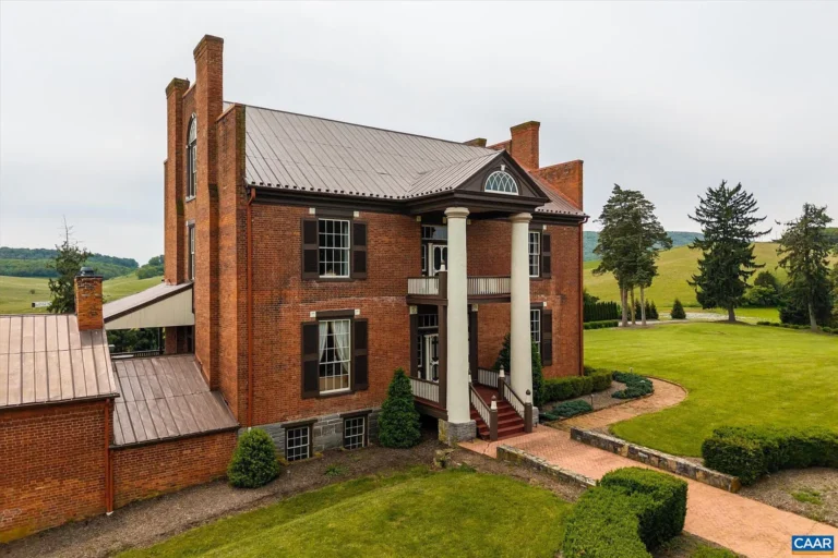 Check out the event space!! 1839 Mansion on 38 acres in Virginia. $3,900,000.