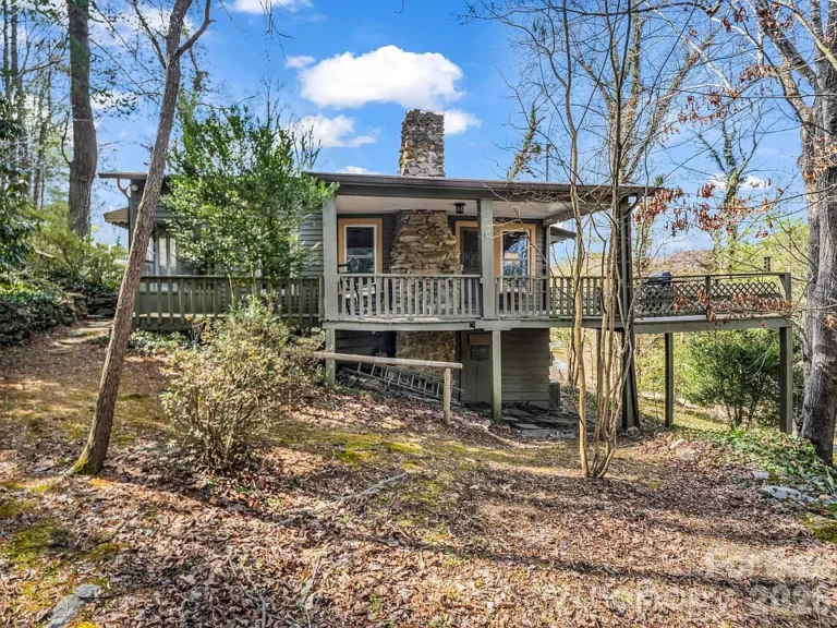Check out the fireplace! Charming 1925 cottage in North Carolina. $260,000.