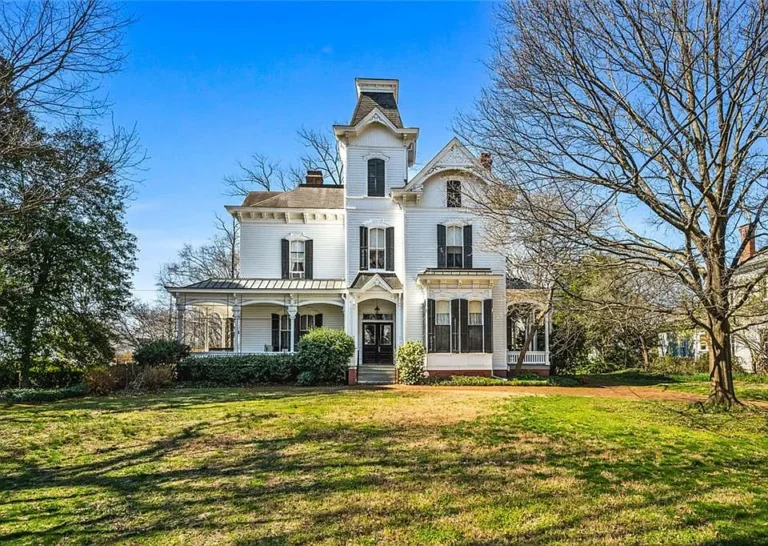 Beautiful woodwork! Massive historic barn! One acre in GA. $1,999,900.