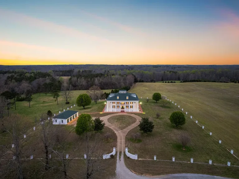 Check out that staircase!! 457 stunning acres in Tennessee. $7,995,000.