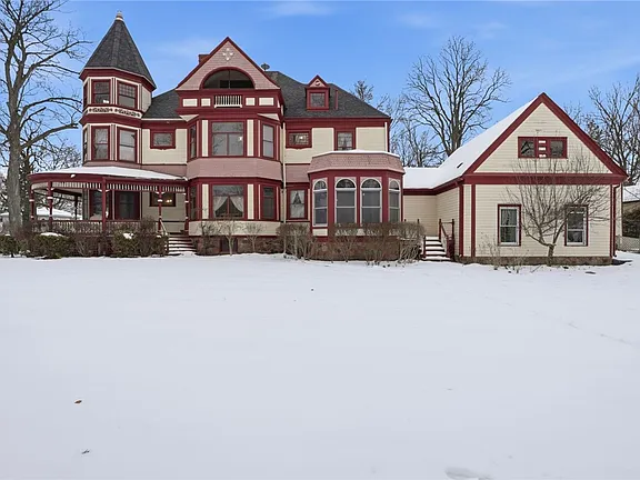 Check out the tin ceilings! Grand Victorian in New York. $475,000.