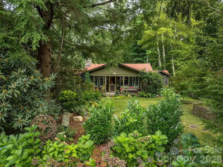 Check out the gardens!! C. 1929 cottage in North Carolina. $435,000.