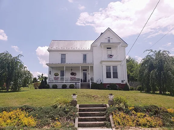 Beautiful custom woodwork! C. 1895 in Virginia. $259,000.