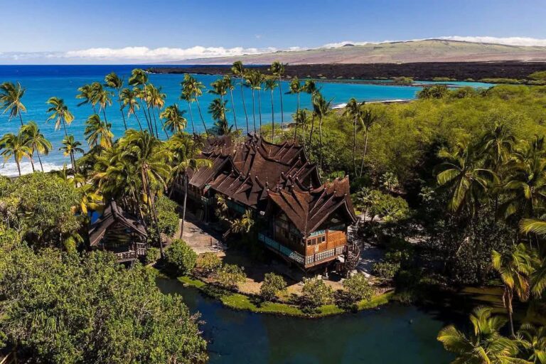A lot of house for the money! The vibes that it gives is priceless! Three acres in Hawaii