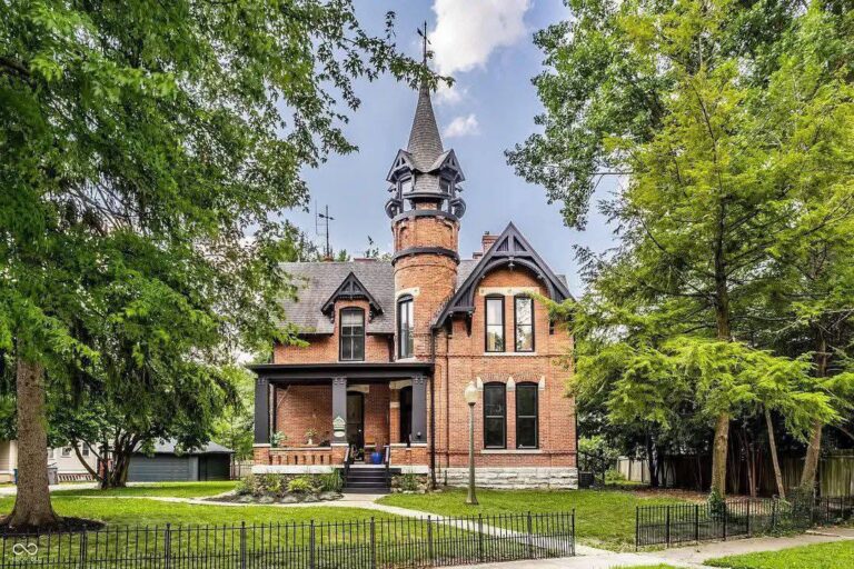 A lot of house for the money! Check this lovely exterior! Circa 1876 in Indiana.