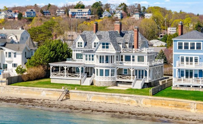 1895 Queen Anne Victorian Oceanfront Estate in Swampscott, Massachusetts