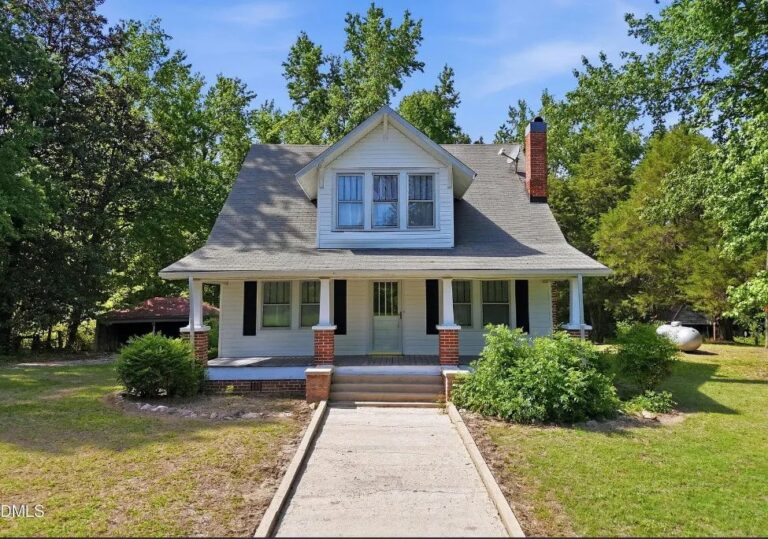 Original wood floors! Circa 1925! Over two acres in North Carolina for $249,000