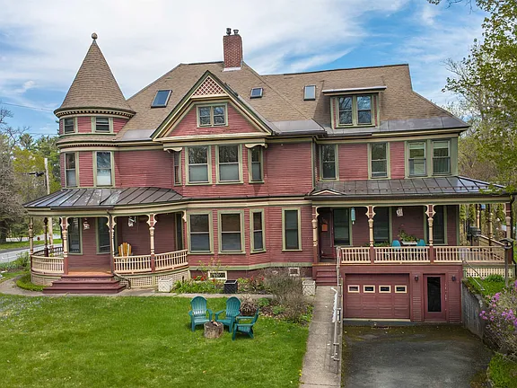 Check out the kitchen! 1891 Victorian masterpiece in Vermont. $649,000.