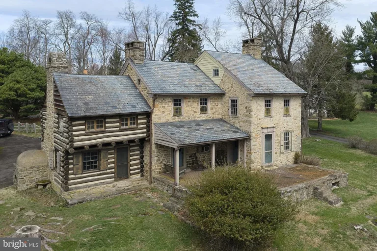 Huge potential! Stunning history! C. 1760 Stone Farmhouse in Pennsylvania. $985,000.