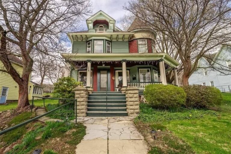 Could have been yours! Love the wrap-around porch! Check the woodwork! Circa 1900 in New York State.