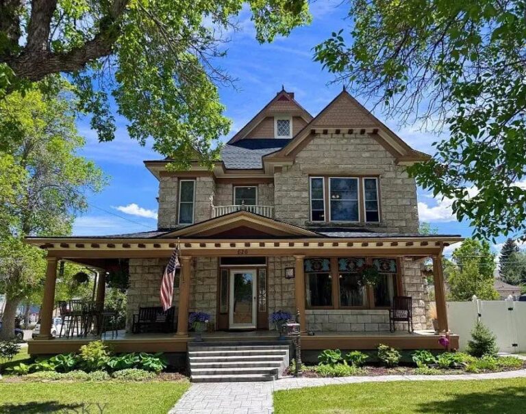 Wow! The exterior stone is a must see! Circa 1900 in Montana for $525,000!
