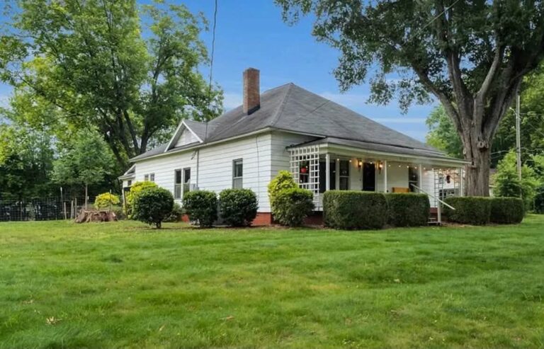 Price cut! Love the yard! Circa 1920 in North Carolina for $247,850.