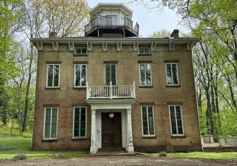 With original marble fireplaces! The Nathaniel J. Wyeth House! Circa 1856 in Staten Island for $950,000.