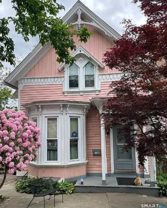 $375,000. Pretty in pink! Worth every penny! Circa 1875 in Connecticut.