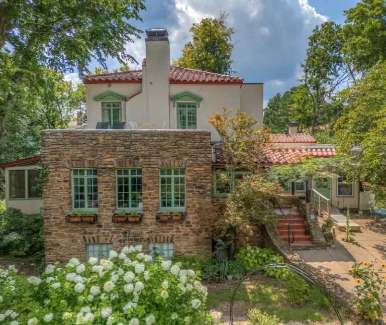 With many great details! $725,000! The “Peacock Plantation”! Circa 1925 in Oklahoma.