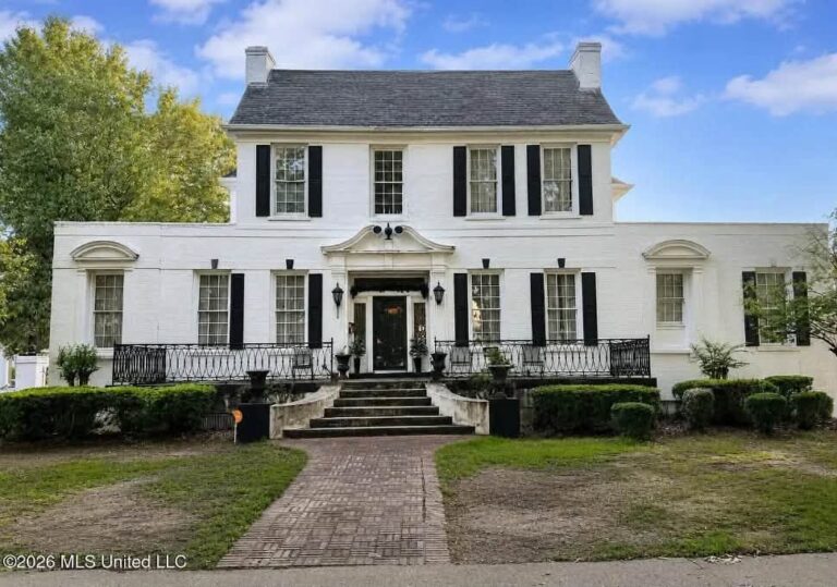 Only $295,000! Timeless! Pretty exterior! Circa 1908 in Mississippi.