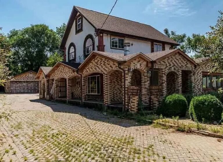 $115,000! Unique! Love the brick driveway! Circa 1940 in Illinois.