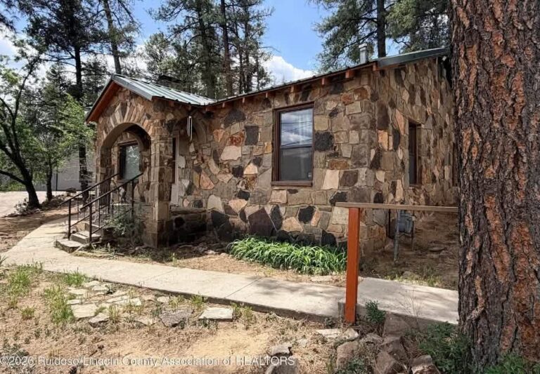 Beautiful stone house! $250,000! With pine wood floors! Circa 1940 in New Mexico.