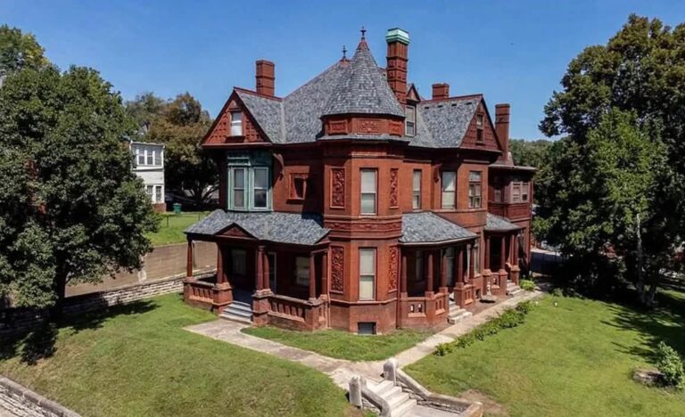$299,900!! Check out that beautiful staircase and stained glass! Circa 1887 in Missouri.
