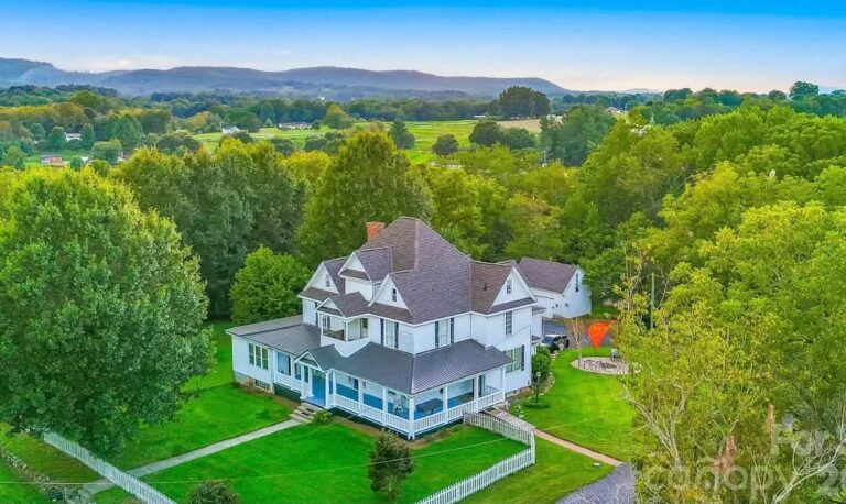 $629,900! Beautiful setting! Check the old water tower! Circa 1900 in North Carolina.