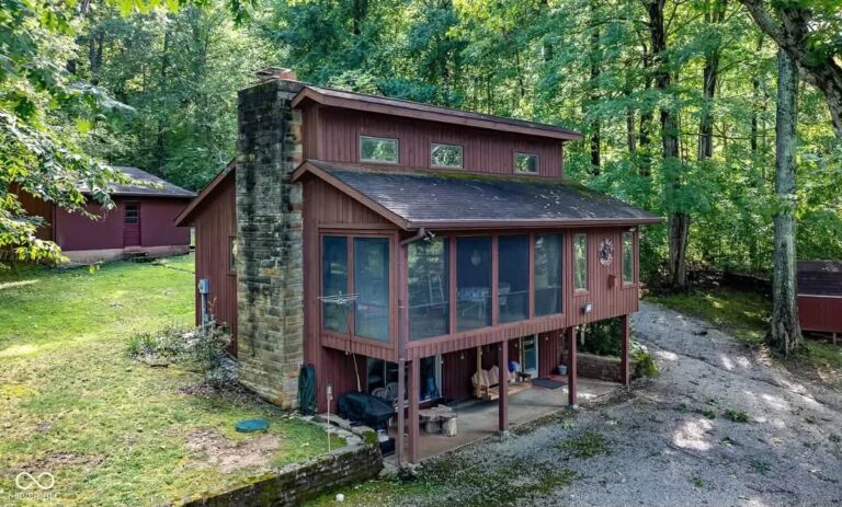 Only $179,900!! With boats, ATV and furniture included! Circa 1962 waterfront in Indiana.